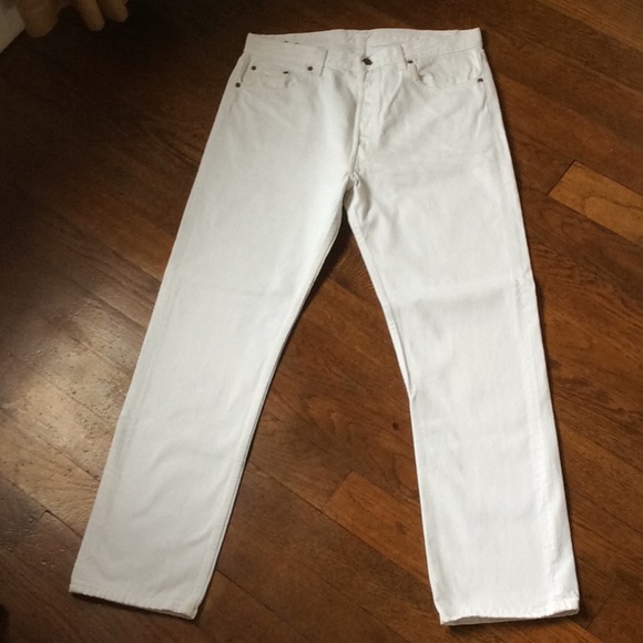 Vintage Levis (80-90’s) 501.Rare white.